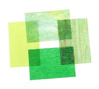 GARIOUANS 4pcs Stained Glass Sheets Mosaic Tiles Textured Colored Glass Pieces for DIY Crafts Accessories Beginner Friendly Mosaic Art Supplies with Subtle Wave Pattern in Green Shades