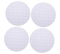 GARIOUANS 4pcs Sublimation Heat Transfer Blank Puzzles for DIY Craft Smooth White Shimmering Surface Jigsaw Pieces for Photo Printing and Art Projects
