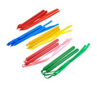 GARIOUANS 5 pairs Rhythm Sticks Musical Percussion Instruments for Early Education Enhance Coordination Creativity Red Yellow Green Pink Blue