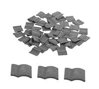 GARIOUANS 50pcs DIY Miniature Roof Tiles Small Models for Sand Table Architectural Layouts Handcrafted Mini Building Kits for Garden and Train Station Decorations