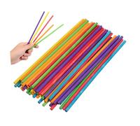 GARIOUANS 50pcs Wooden Rhythm Sticks Set for Colorful Percussion Instruments Develop Musical Creativity Literacy Music Beating Sticks for Beginners