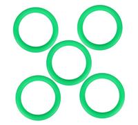 GARIOUANS 5pcs Ball Display Stands Plastic Volleyball Base Stable Support Rings for Basketball Football Soccer Mini Balls Indoor Outdoor Use