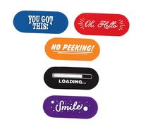 GARIOUANS 5pcs Camera Privacy Covers Webcam Protector Set for Laptops and Tablets, Anti-peeping Privacy Shield, Compatible with Phones, Secure Webcam Use for Remote Work and Online Meetings