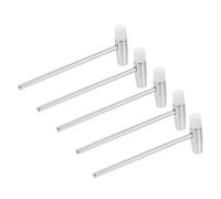 GARIOUANS 5pcs Double-ended Blocks Assembling Hammers Smooth Surface Building for Boys and Educational Hammering Pounding Plaything