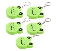 GARIOUANS 5pcs Frog Cartoon Retractable Tape Measure with Keychain Soft Dual-sided Measuring Tape for Body Sewing Crafting Flexible and Safe Automatic Retraction Tailor Tool