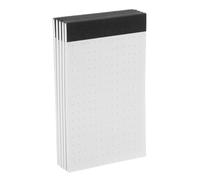 GARIOUANS 5pcs Mini Dotted Grid Sticky Notepads Portable Self-stick Paper Pads for Architects Teachers Art Journals Office Home Supplies with Ample Writing Space