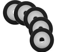 GARIOUANS 5pcs Plastic Pinch Rollers for Cassette Tape Recorder Repair Maintenance Wear-resistant High Tensile Strength Replacement for Portable Audio and Tape Machines