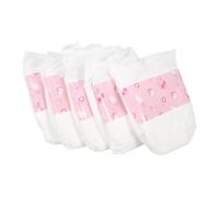 GARIOUANS 5pcs Reusable Doll Diapers Soft Diapers for Dolls Pretend Play Accessories with Snug Fit and Realistic Design for Role Playing