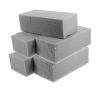 GARIOUANS 5Pcs Reusable Dry Floral Foam Blocks for Flower Arranging DIY Craft Supplies Gray Florist Foam for Artificial and Fresh Flowers Wedding Decoration Holder