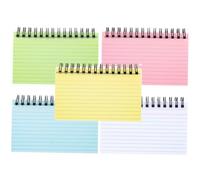 GARIOUANS 5pcs Small Spiral Notepads Tear Off Memo Pads Portable Planner Notepad for Students Daily Notes