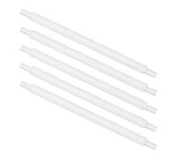 GARIOUANS 5pcs Stainless Steel Playpen Pole Replacement Tubes with Sponge Wrap, Safety Rail Repair Fittings for Playpen Rod Assembly, Metal Support Rods for Indoor Gate