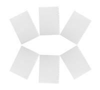 GARIOUANS 6 Pieces A4 Loose-Leaf Plastic Binding Covers, Refillable Mushroom Ring Binder Covers for Office, Home, and Travelers Notebook Journal Organizer