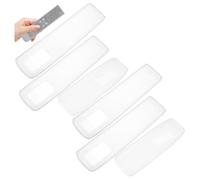 GARIOUANS 6pcs Air Conditioning Remote Protector Shell Universal Remote Control Clear Protector Case Television Sleeve Air Condition Skin Cover Transparent