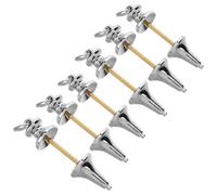 GARIOUANS 6pcs Copper Pendulum for Divination and Dowsing Feng Shui Necklace Accessories Balanced Hanging Pendulum Making Supplies for Spiritual Answers and Energy Enhancement