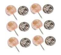 GARIOUANS 6pcs Detachable Invisible Cloth Buttons Snap Fasteners for Skirts and Clothes DIY Decorative Brooches for Shirts Hats Sweaters Prevent Exposure for Womens Casual and Formal Wear
