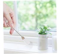 GARIOUANS 6pcs Double-ended Nylon Tube Brushes for Narrow Neck Bottles and Sewing Machines Fine Nylon Cleaning Brushes for Fluff Lint and Dust Removal in Reach Corners