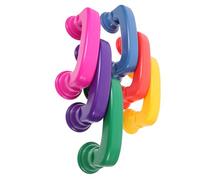 GARIOUANS 6pcs Fun Whisper Phones for Reading Auditory Feedback with Rounded Edges Abs Educational Speech Development Aid for Boys