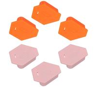 GARIOUANS 6PCS Magnetic Hemmer Seam Guide with Scale and Support Bracket for Sewing Machines Polygonal Edge Positioning Tool for Quilting and Hemming Instant Setup Wide Compatibility