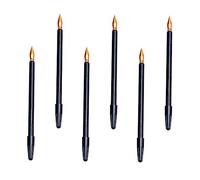 GARIOUANS 6pcs Scratch Painting Pens for DIY Crafts Dual Use Gold Head and Needle Tips Material for Easy Scratch Off Comfortable Grip Handcraft Tools for Detailed Artwork