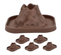 GARIOUANS 6Pcs Volcano Science Models Compact DIY Eruption Props Educational Experiment Kit for Projects and Interactive Learning
