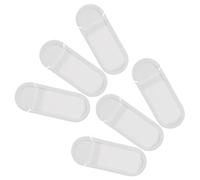 GARIOUANS 6pcs Webcam Privacy Covers with Slide Function Material Camera Cover for Laptop Tablet Desktop Computer Easy to Use and Removable Protecting Personal Privacy