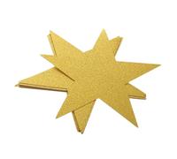 GARIOUANS 80PCS Glitter Star Cutouts for Classroom Crafts Sturdy Paper Stars for Bulletin Board Chalkboard Decoration Diy Creative Projects and Reward Charts
