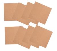 GARIOUANS 8pcs DIY Cork Board Squares High-Density Bulletin Board Tiles for Wall Decoration Office Message Display and Memo Notice Craft Use