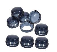 GARIOUANS 8pcs Gas Stove Knob Covers Protective Switch Guards for Safety and Cleanliness Plastic Stove Burner Covers for Home Kitchen Black