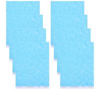 GARIOUANS 8pcs Pearlescent Ripple Water Sticker Sheet Self-adhesive Diorama Decoration for Miniature Lake River Scenery Model Supplies with Clarity and Realistic Ripple Effect