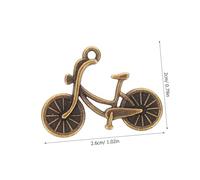 GARIOUANS 8Pcs Retro Metal Bicycle Charms Vintage Hanging Pendants for DIY Jewelry Making Crafting Accessories Gift