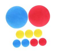 GARIOUANS 9 Pcs EVA Sponge Practice Baseball Set Soft Sports Balls for Throwing Catching Indoor Outdoor Use Enhance Coordination and Motor Skills