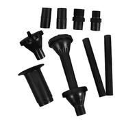 GARIOUANS 9 Pcs Fountain Pump Nozzle Set Plastic Water Fountain Nozzle Heads with Extension Tubes for Aquarium Fish Tank Garden Pool Submersible Pump