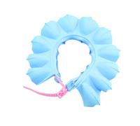 GARIOUANS Adjustable Ear Protector Shower Cap Soft TPE Hair Washing Shield for Boys and Double Bath Visor Safe Shampoo Guard for Eye and Ear Protection