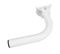 GARIOUANS Adjustable Outdoor Antenna Mounting Pole for Wall Installation Weather-resistant Pipe Mount Bracket with Infrared Dual-beam Technology Suitable for Wireless Bridge and Router
