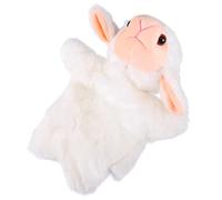 GARIOUANS Adorable Plush Sheep Hand Puppet for Role Play and Interactive Learning Soft Environmental Material for Imagination Communication Skills and Early Education Gift