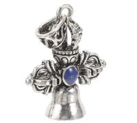 GARIOUANS Antique Tibetan Cross Vajra Pendant Charm Necklace Accessory for Men Elegant Jewelry Making Craft Ornament