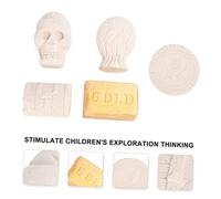 GARIOUANS Archaeological Excavation Tool Pirate Style DIY Puzzle Digging Plaything Educational Archaeology for Hands Exploration Kit for Imaginative Learning