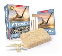 GARIOUANS Archaeology Digging Dinosaur Educational DIY Pterodactyl Excavation Plaything for Stem Learning Prehistoric Creature Simulation
