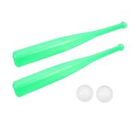 GARIOUANS Baseball Set Outdoor Training Plastic Bat and Ball for Hand-eye Coordination Exercise Lightweight Interactive Play for Boys