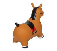 GARIOUANS Bouncy Ride Horse Extra Thickened Inflatable Animal for Indoor Outdoor Play Supports Weight for Enhances Balance Coordination Bright Colors Engaging Physical Activity