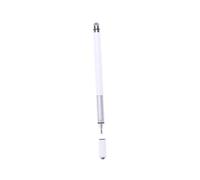 GARIOUANS Capacitive Stylus Pen with Clear Disc Tip for Accurate Touch Screen Interaction Compatible with Android Phones Tablets and Laptops for Drawing Note-taking and Gaming White