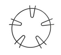 GARIOUANS Cast Iron Wok Rack for Gas Stove with Secure Structure and Convenient Design, Black Stove Base Plate Suitable for Small Pots in Household Kitchen