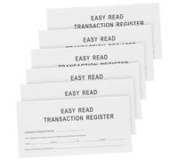 GARIOUANS Checkbook Register Books Compact Financial Record Organizer Notebooks for Personal Check Management Transaction Ledgers with User Friendly Layout for Easy Tracking and Recording
