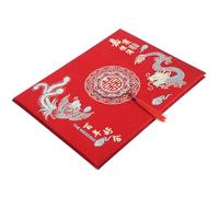 GARIOUANS Chinese Style Wedding Guest Book for Bridal Shower and Wedding Party Sign-In, Practical Guest Signature Book Traditional Motifs