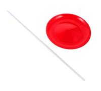 GARIOUANS Circus Performance Spinning Plate with Sticks Plastic Juggling Tray for Stage Acts and Street Entertainment Enhancing Skills and Visual Appeal for Boys Adults