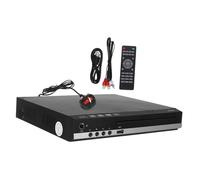 GARIOUANS Compact Home Dvd Player Vcd CD Player with Multi Format Support High Resolution Playback Lightweight Design for Easy Portability and User Friendly Operation