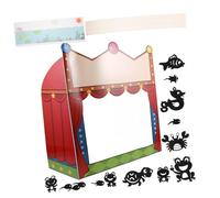 GARIOUANS Creative DIY Shadow Puppet Set for Educational Hand and Finger Puppets with Theater Stage Science Project Craft Kit Enhancing Fine Motor Skills and Cultural Learning for Boys