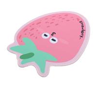 GARIOUANS Cute Strawberry Mouse Pad with Non Slip Base and Stitched Edges Fruit Pattern Desk Mat for Laptop Gaming Office and School Use