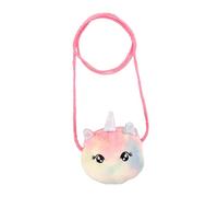 GARIOUANS Cute Unicorn Plush Crossbody Bag for Stylish Shoulder Pouch with Long Strap for Snacks and Essentials Unicorn for Little