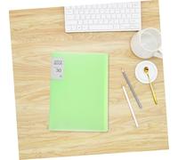 GARIOUANS Diamond Art Storage Book Pages Green Portfolio with Clear Pockets Moisture Scratch Resistant Protective Album for DIY Rhinestone Painting Display and Portable Home Studio